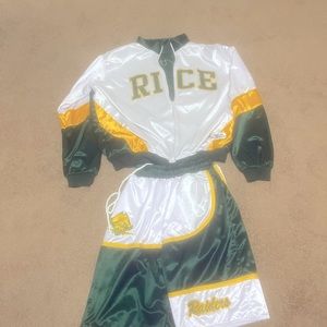 Raiders jacket rice raiders with shorts